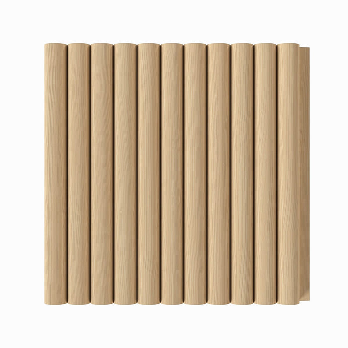 3/8" Shallow Bead Solid Wood Tongue and Groove Tambour Panel, 11/16" thick x 4 5/16"width x 112"long Solid Wood Panels White River Hardwoods Poplar
