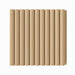 3/8" Shallow Bead Solid Wood Tongue and Groove Tambour Panel, 11/16" thick x 4 5/16"width x 112"long Solid Wood Panels White River Hardwoods Poplar