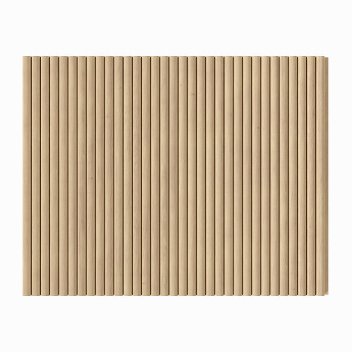 3/8" Shallow Bead Solid Wood Tongue and Groove Tambour Panel, 11/16" thick x 4 5/16"width x 112"long Solid Wood Panels White River Hardwoods