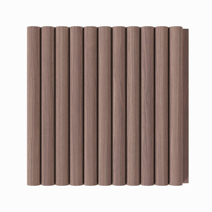 3/8" Shallow Bead Solid Wood Tongue and Groove Tambour Panel, 11/16" thick x 4 5/16"width x 112"long Solid Wood Panels White River Hardwoods Walnut