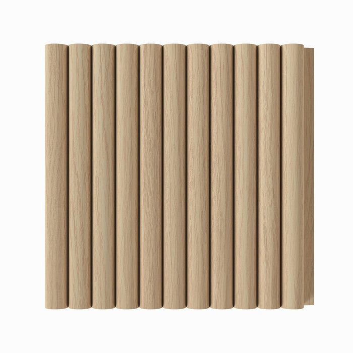 3/8" Shallow Bead Solid Wood Tongue and Groove Tambour Panel, 11/16" thick x 4 5/16"width x 112"long Solid Wood Panels White River Hardwoods White Oak