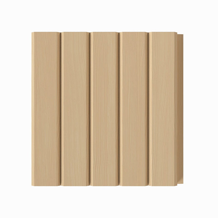 3/4" Bevel Solid Wood Tongue and Groove Tambour Panel, 11/16" thick x 3 15/16"width x 112"long (The bevel is different from the 201 profile)) Solid Wood Panels White River Hardwoods Poplar