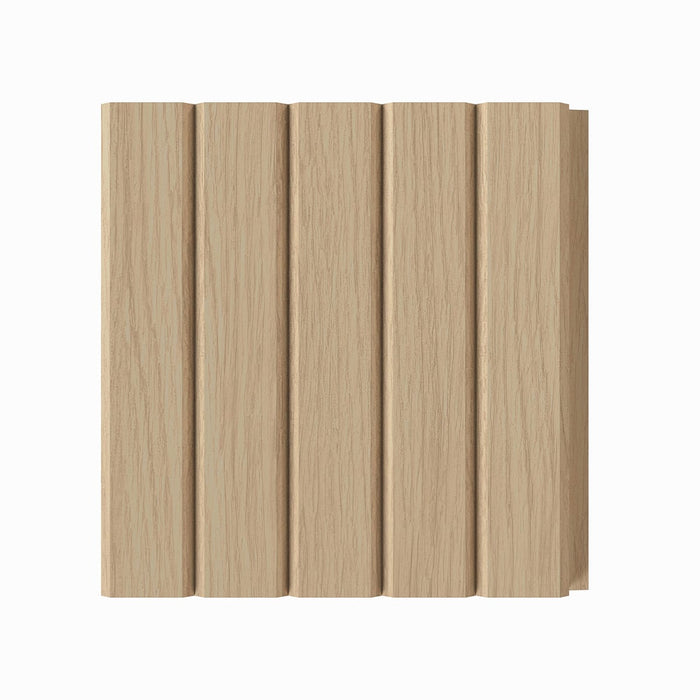 3/4" Bevel Solid Wood Tongue and Groove Tambour Panel, 11/16" thick x 3 15/16"width x 112"long (The bevel is different from the 201 profile)) Solid Wood Panels White River Hardwoods White Oak