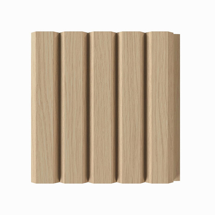 3/4" Bevel Solid Wood Tongue and Groove Tambour Panel, 11/16" thick x 3 15/16"width x 112"long Solid Wood Panels White River Hardwoods White Oak
