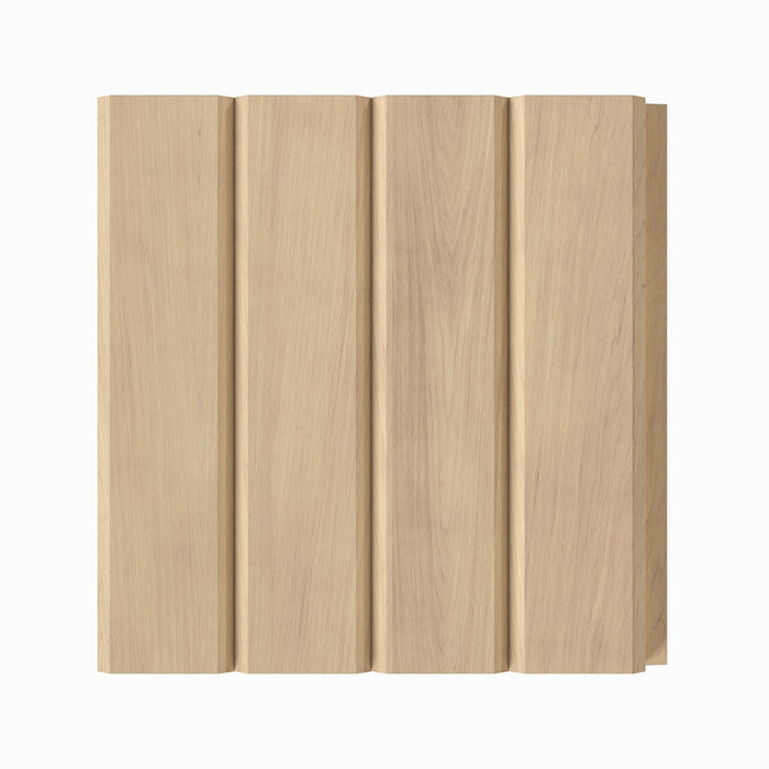 1" Bead Solid Wood Tongue and Groove Tambour Panel, 11/16" thick x 4 3/16"width x 112"long Solid Wood Panels White River Hardwoods