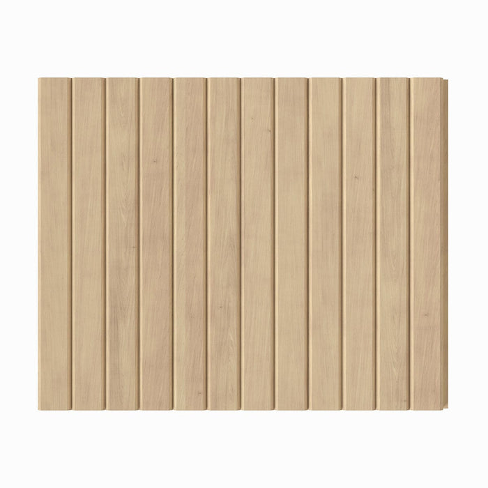 1" Bead Solid Wood Tongue and Groove Tambour Panel, 11/16" thick x 4 3/16"width x 112"long Solid Wood Panels White River Hardwoods