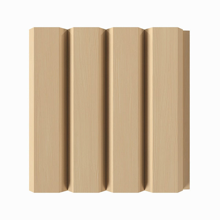 1" Bevel Solid Wood Tongue and Groove Tambour Panel, 3/4" thick x 4 3/16"width x 112"long Solid Wood Panels White River Hardwoods Poplar