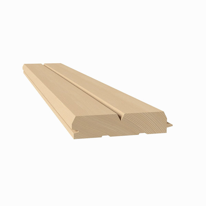 1 1/2" Bevel Solid Wood Tongue and Groove Tambour Panel, 11/16" thick x 3 3/16"width x 112"long Solid Wood Panels White River Hardwoods