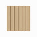 1 1/2" Bevel Solid Wood Tongue and Groove Tambour Panel, 11/16" thick x 3 3/16"width x 112"long Solid Wood Panels White River Hardwoods