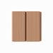 1 1/2" Bevel Solid Wood Tongue and Groove Tambour Panel, 11/16" thick x 3 3/16"width x 112"long Solid Wood Panels White River Hardwoods Red Oak