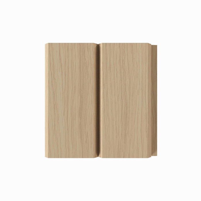 1 1/2" Bevel Solid Wood Tongue and Groove Tambour Panel, 11/16" thick x 3 3/16"width x 112"long Solid Wood Panels White River Hardwoods White Oak