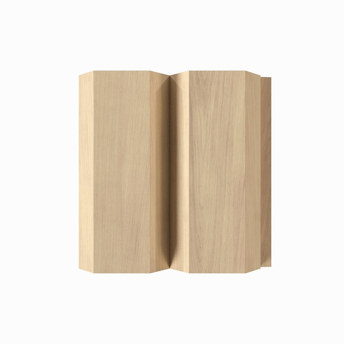 1 1/2" Bevel Solid Wood Tongue and Groove Tambour Panel, 1" thick x 3 3/16"width x 112"long Solid Wood Panels White River Hardwoods Maple