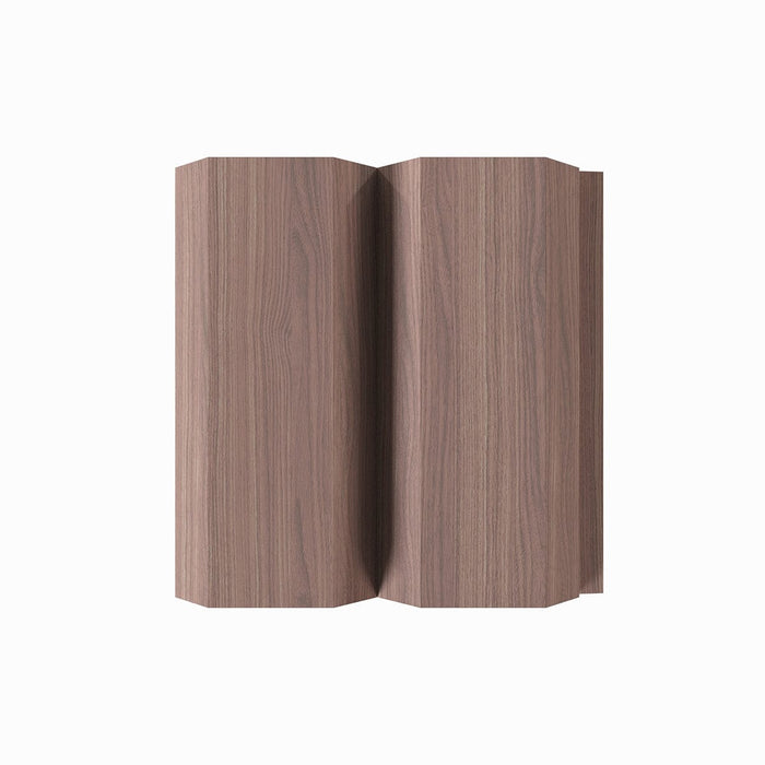 1 1/2" Bevel Solid Wood Tongue and Groove Tambour Panel, 1" thick x 3 3/16"width x 112"long Solid Wood Panels White River Hardwoods Walnut