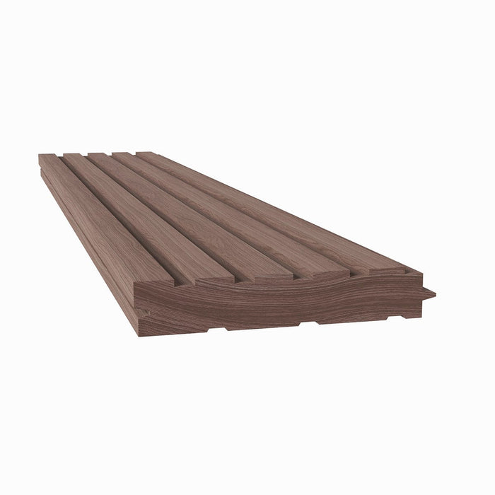 1/2" Square Solid Wood Tongue and Groove Tambour Panel, 11/16" thick x 3 15/16"width x 112"long Solid Wood Panels White River Hardwoods