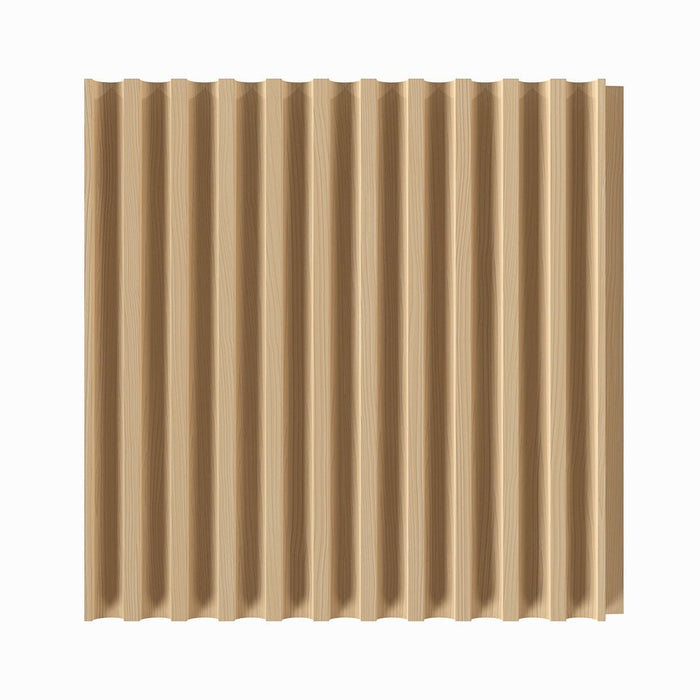 1/4" Cove Cut Solid Wood Tongue and Groove Tambour Panel, 11/16" thick x 4 5/16"width x 112"long Solid Wood Panels White River Hardwoods Poplar