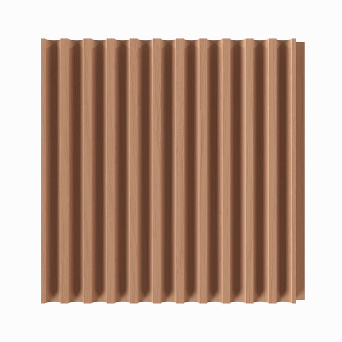 1/4" Cove Cut Solid Wood Tongue and Groove Tambour Panel, 11/16" thick x 4 5/16"width x 112"long Solid Wood Panels White River Hardwoods Red Oak