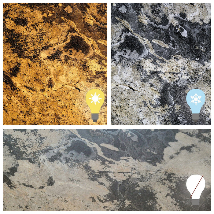 Translucent Rustique, Natural Slate Veneer - 24" W x 48" L - Sold By Panel Stone Veneer White River Hardwoods