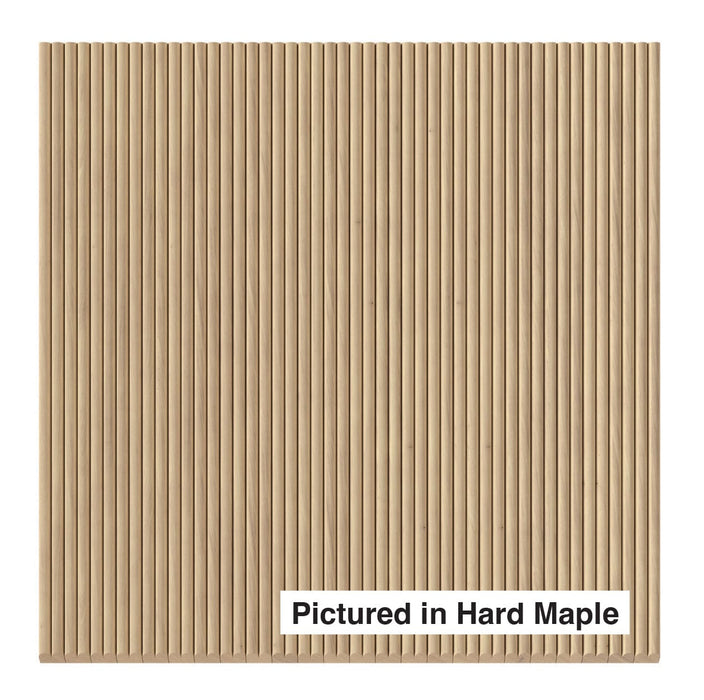 1/4" Double Bead Tambour Tambour White River Hardwoods 12"W x 48"L - Flexible Hard Maple