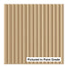 3/4" Single Bead Tambour Tambour White River Hardwoods 12"W x 48"L - Flexible Poplar ( for paint & stain )