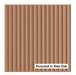 3/4" Single Bead Tambour Tambour White River Hardwoods 12"W x 48"L - Flexible Red Oak
