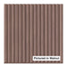 3/4" Single Bead Tambour Tambour White River Hardwoods 12"W x 48"L - Flexible Walnut