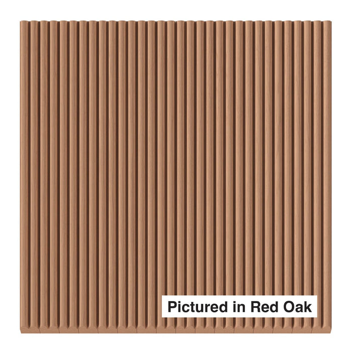 9/32″ Double Bead Tambour - Thick Tambour White River Hardwoods 12"W x 48"L - Flexible Red Oak