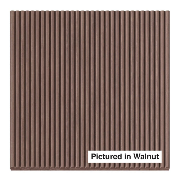 9/32″ Double Bead Tambour - Thick Tambour White River Hardwoods 12"W x 48"L - Flexible Walnut