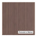9/32″ Double Bead Tambour - Thick Tambour White River Hardwoods 12"W x 48"L - Flexible Walnut