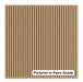 3/16″ Double Bead Tambour – Thick Tambour White River Hardwoods 12"W x 48"L - Flexible Paint Grade