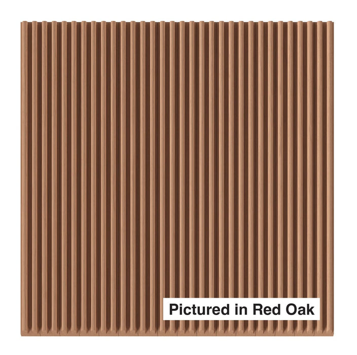 3/16″ Double Bead Tambour – Thick Tambour White River Hardwoods 12"W x 48"L - Flexible Red Oak