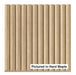 1" Single Bead Tambour Tambour White River Hardwoods 12"W x 48"L - Flexible Hard Maple