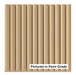 1" Single Bead Tambour Tambour White River Hardwoods 12"W x 48"L - Flexible Poplar ( for paint & stain )
