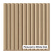 1" Single Bead Tambour Tambour White River Hardwoods 12"W x 48"L - Flexible White Oak