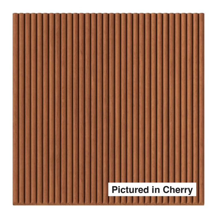 9/32″ Double Bead Flexible Tambour - Thin Tambour White River Hardwoods 24"W x 46"L - Not Flexible - Solid Backing Cherry - Only Available in 24"W x 46"L