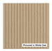 3/4″ Bevel Slat Tambour Tambour White River Hardwoods 12"W x 96"L - Flexible White Oak