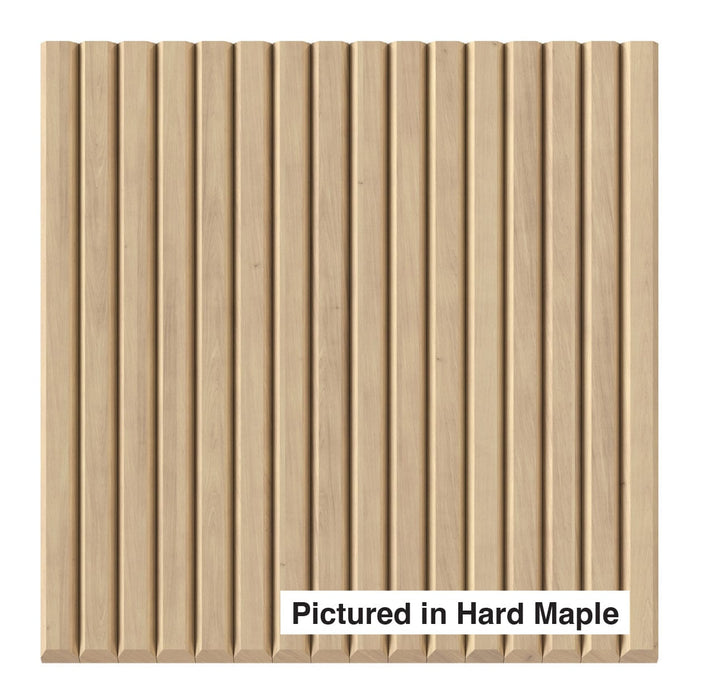 3/4″ Bevel Slat Tambour – Thick Tambour White River Hardwoods 12"W x 48"L - Flexible Hard Maple