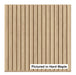 3/4″ Bevel Slat Tambour – Thick Tambour White River Hardwoods 12"W x 48"L - Flexible Hard Maple