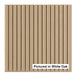 3/4″ Bevel Slat Tambour – Thick Tambour White River Hardwoods 12"W x 48"L - Flexible White Oak