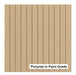 1″ Bevel Slat Tambour – Thin Tambour White River Hardwoods 12"W x 48"L - Flexible Poplar ( for paint & stain )