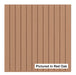 1″ Bevel Slat Tambour – Thin Tambour White River Hardwoods 12"W x 48"L - Flexible Red Oak