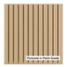 1″ Bevel Slat Tambour Tambour White River Hardwoods 12"W x 48"L - Flexible Poplar ( for paint & stain )