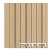 1-1/2″ Bevel Slat Tambour – Thin Tambour White River Hardwoods 12"W x 48"L - Flexible Poplar ( for paint & stain )