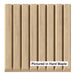 1-1/2″ Bevel Slat Tambour - Thick Tambour White River Hardwoods 12"W x 48"L - Flexible Hard Maple