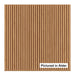 1/4" Square Flexible Tambour Tambour White River Hardwoods 24"W x 46"L - Not Flexible - Solid Backing Alder - Only Available in 24"W x 46"L