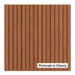 1/2" Square Tambour Tambour White River Hardwoods 24"W x 46"L - Not Flexible - Solid Backing Cherry - Only Available in 24"W x 46"L