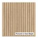 1/2" Square Tambour Tambour White River Hardwoods 12"W x 48"L - Flexible Hard Maple
