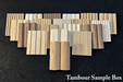 1″ Bevel Slat Tambour – Thin - Usually Ships in 7-10 Business Days Tambour White River Hardwoods   