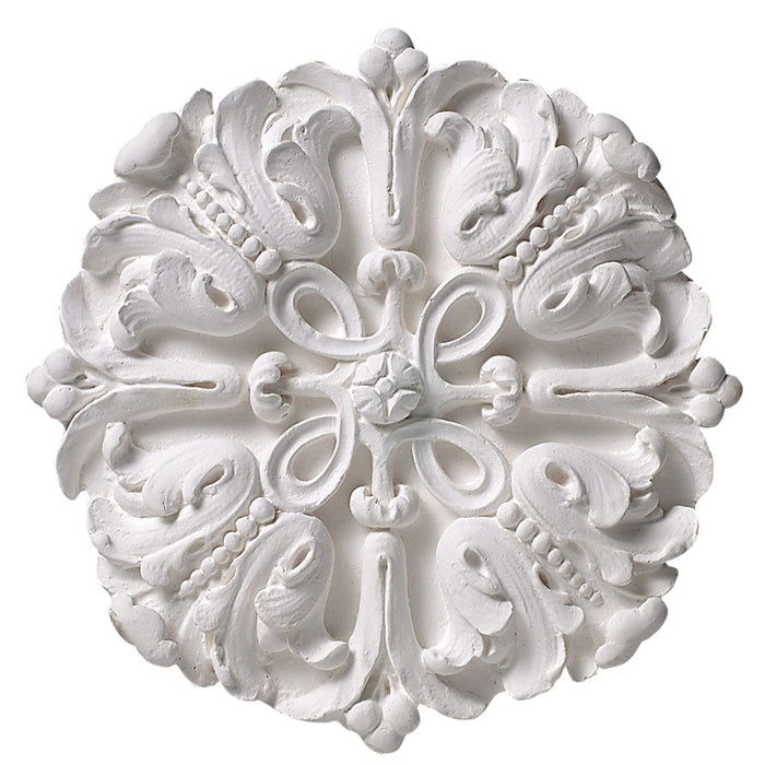 Ring of Acanthus (4 3/4 Center), 12 3/4'' dia. x 1'd, Plaster, Made To Order, Minimum Order Amount $300, NOT RETURNABLE Plaster Medallions White River Hardwoods