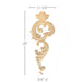 Acanthus Drop, 11 3/8" x 28" x 3/4", Resin, Ships: In 8 -12 Business Days Carved Resin Onlays White River Hardwoods