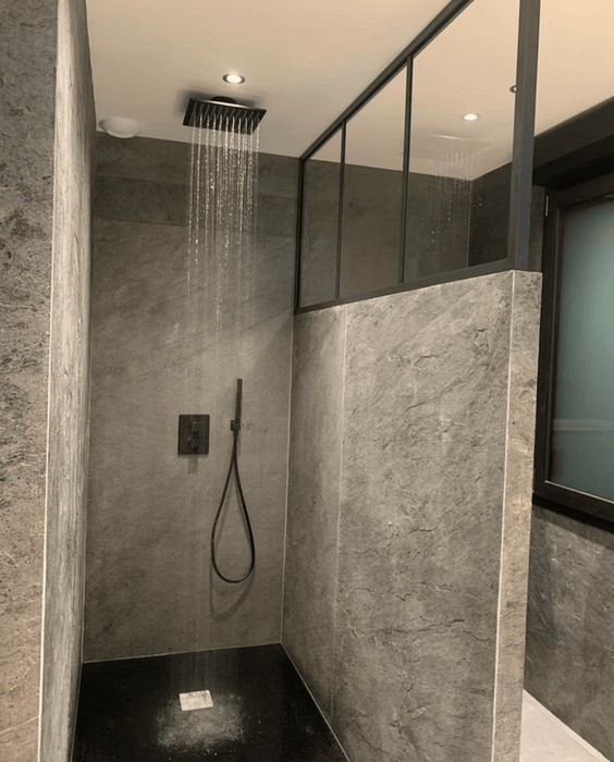 Silver Grey, Natural Slate Veneer - 47 1/4" W x 94 1/2" L - Sold By Panel Stone Veneer White River Hardwoods